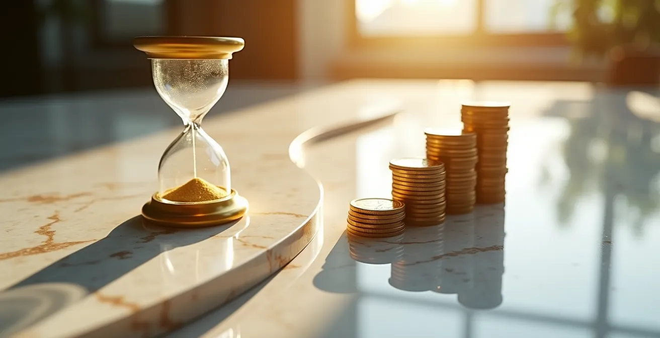 Diagrama visual de decisión para el rescate de planes de pensiones a los 10 años