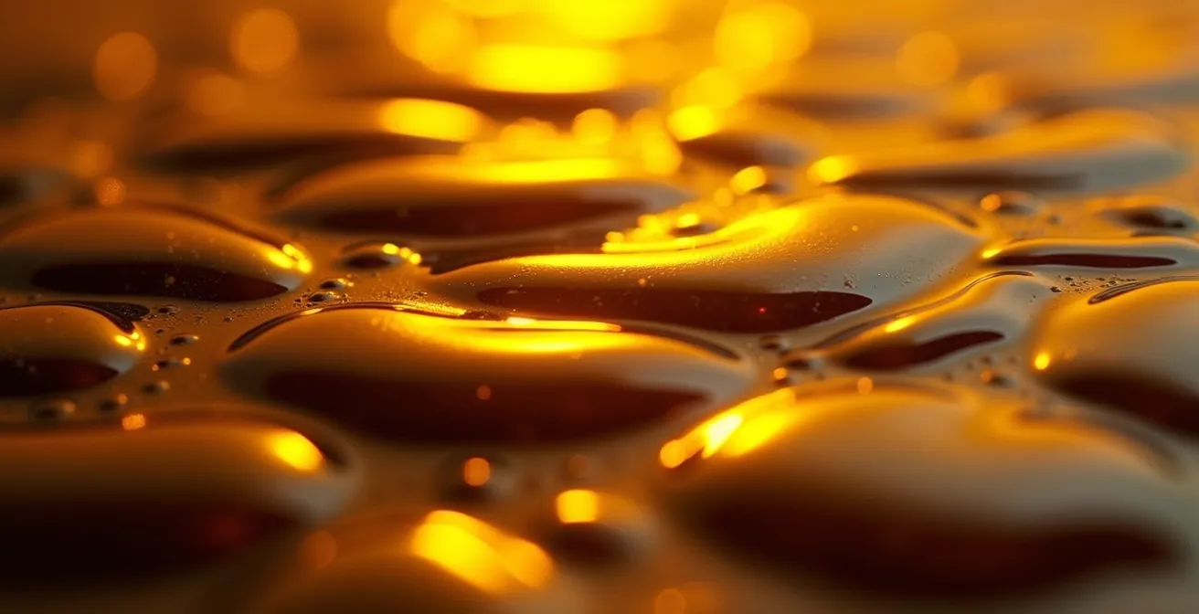 Visualización abstracta del efecto contango en los futuros del petróleo, mostrando curvas que sugieren volatilidad y pérdida.