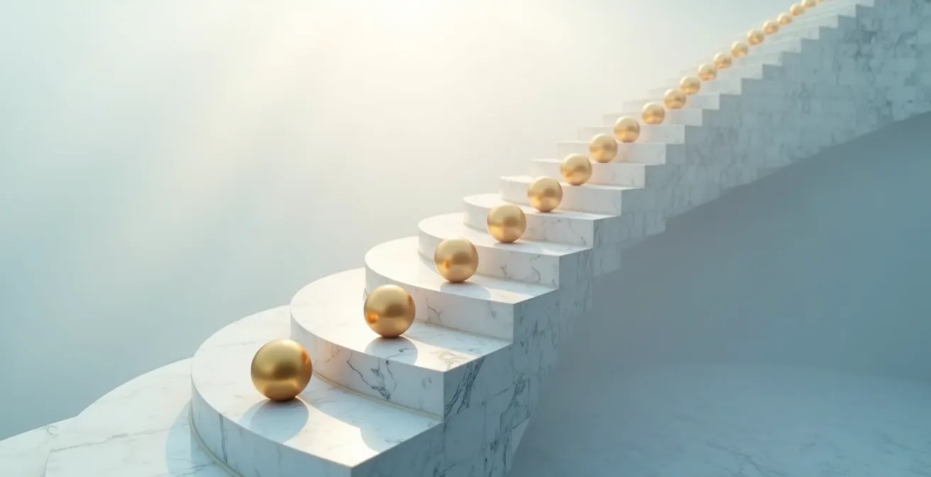 Visualización del crecimiento exponencial mediante reinversión de flujos de caja